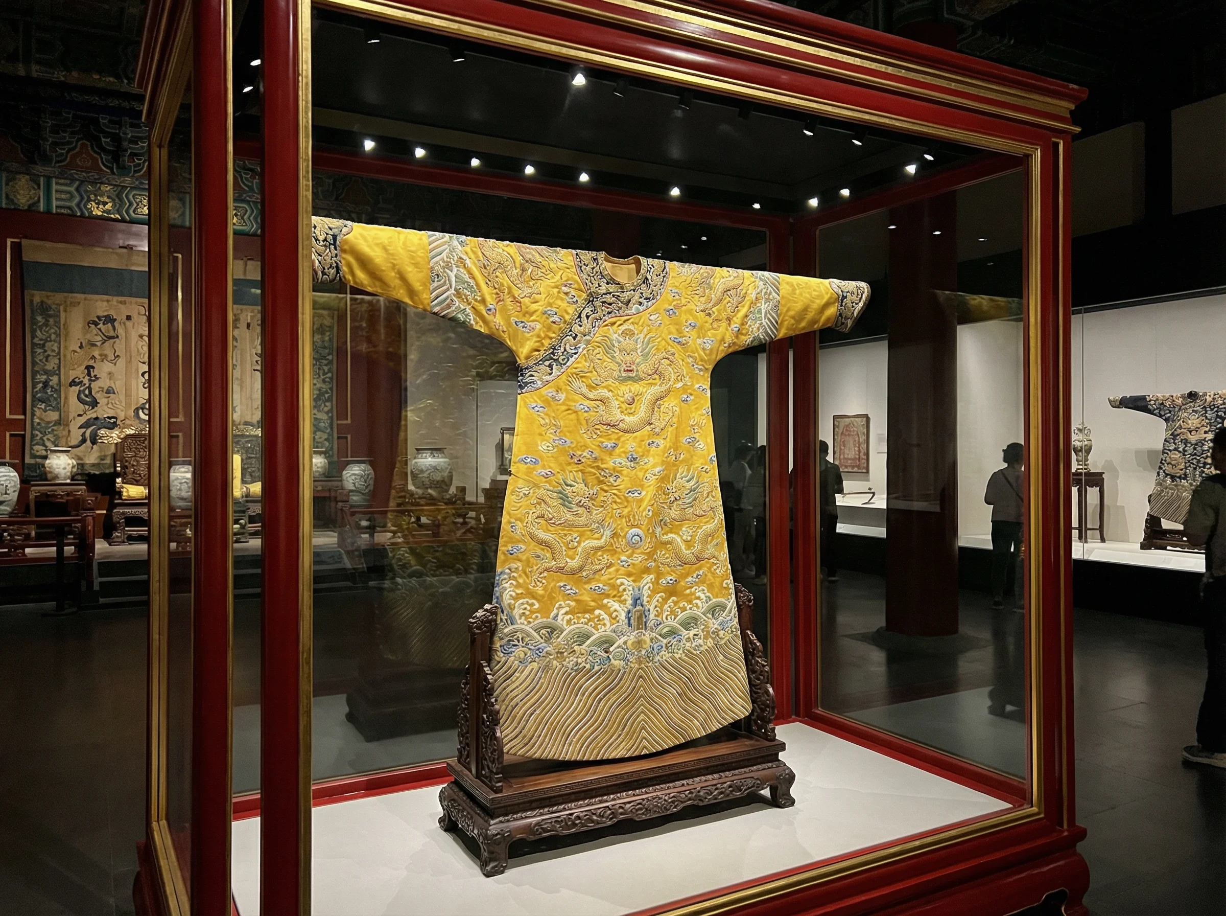 清代帝王龙袍展示 - 麻将pg 与皇家纹饰